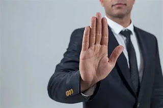 hand stop