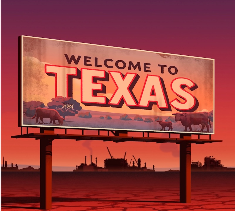 Texas billboard
