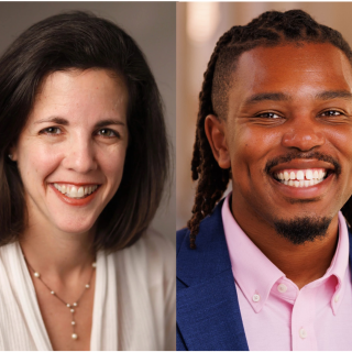 Julie Marsh and James Bridgeforth