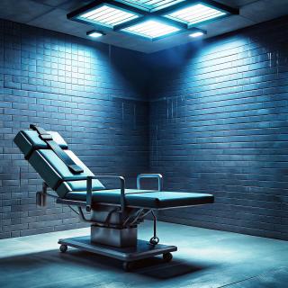 lethal injection chair in prison
