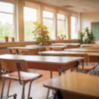 picture of empty classroom